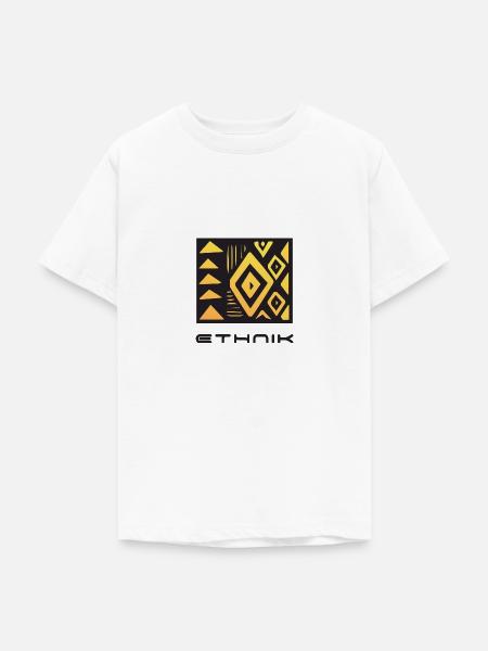 Ethnisches Afrika Afrika - Teenager T-Shirt - Weiß