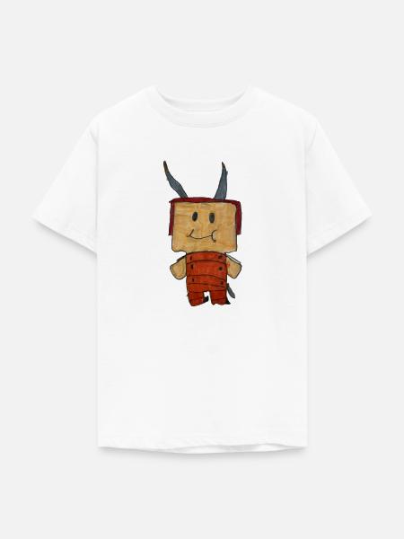 Samurai - Teenager T-Shirt - Weiß