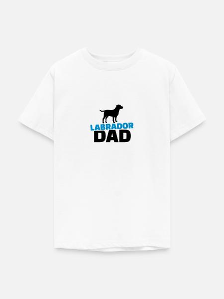 Labrador - Teenager T-Shirt - Weiß