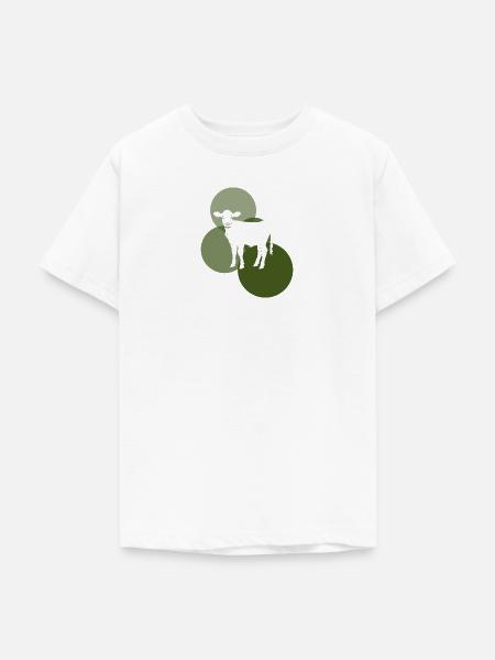Vegan Pflanzlich - Teenager T-Shirt - Weiß