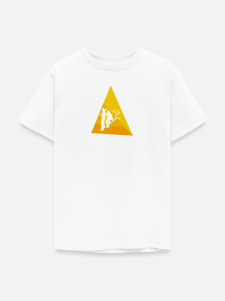 Klettern Aufstieg - Teenager T-Shirt - Weiß