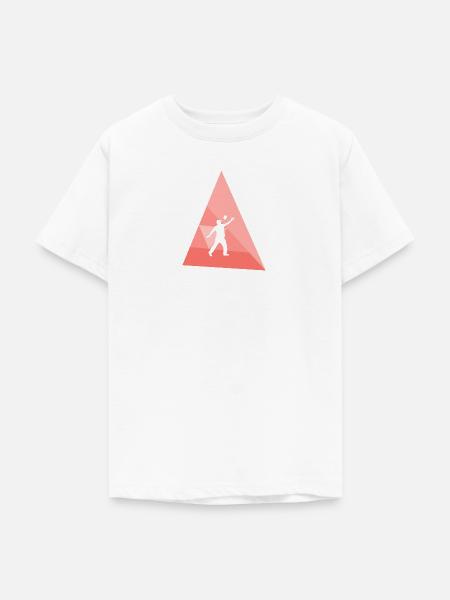Turnier Säckchen - Teenager T-Shirt - Weiß