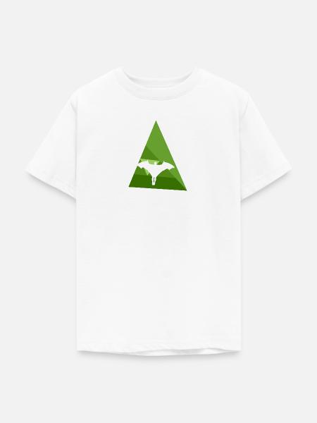 Wingsuit Fliegen Gleiten - Teenager T-Shirt - Weiß