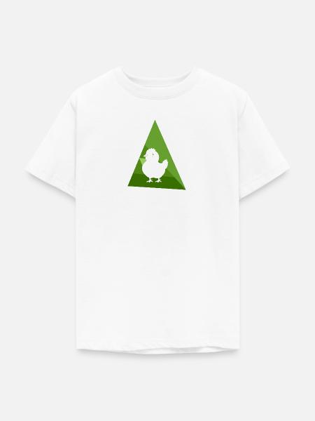 Hühnerstall Huhn Ei - Teenager T-Shirt - Weiß