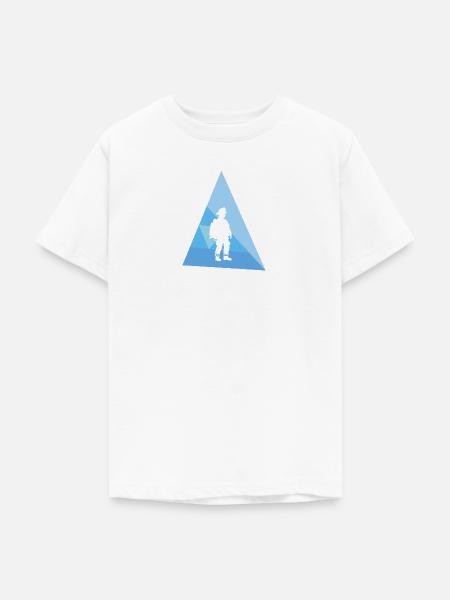 Feuerwehrfrau Blaulicht Einsatz - Teenager T-Shirt - Weiß