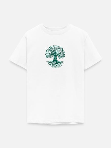 Wurzeln des Pfadfindertums - Teenager T-Shirt - Weiß