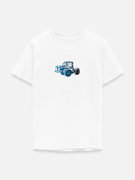 Kirovets K700 Traktor K70 - Teenager T-Shirt - Weiß