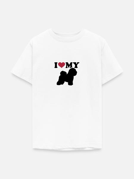 Bichon Frise - Teenager T-Shirt - Weiß