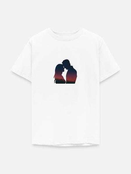 Zuneigung - Teenager T-Shirt - Weiß