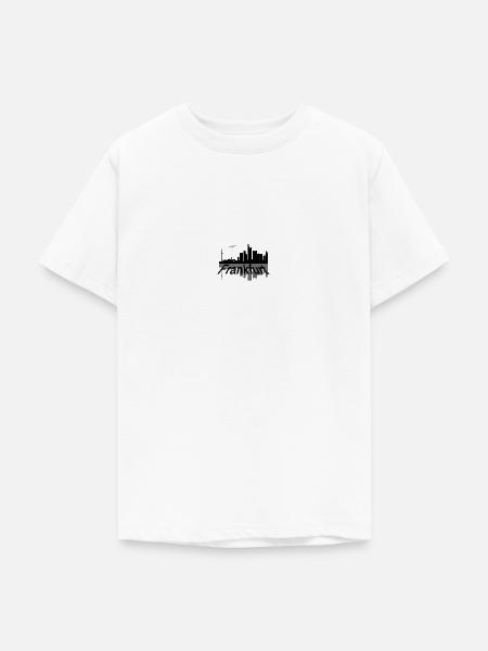 Frankfurt Skyline - Teenager T-Shirt - Weiß