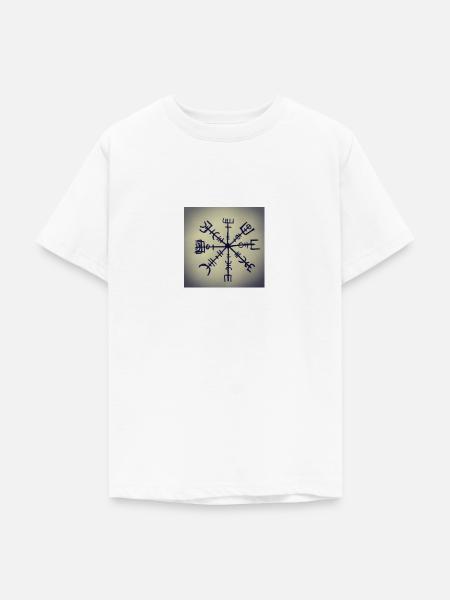 Wikinger Runen - Teenager T-Shirt - Weiß