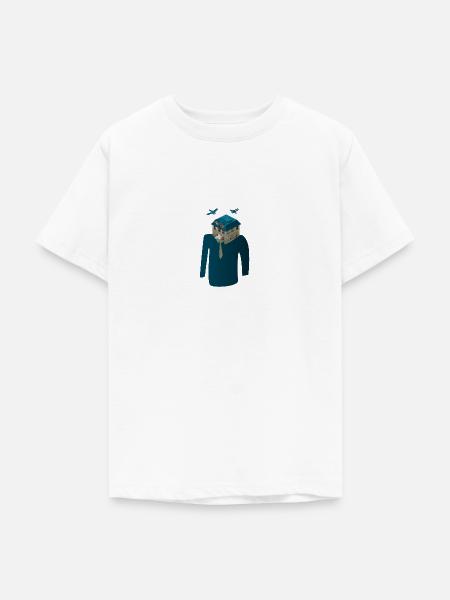 Haus Drohne Spion Geschenk - Teenager T-Shirt - Weiß