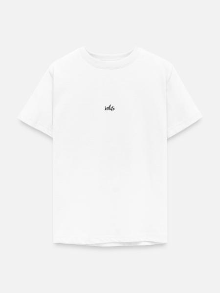 White - Teenager T-Shirt - Weiß