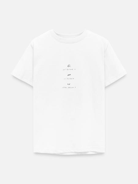 Eat Spaghetti - Teenager T-Shirt - Weiß