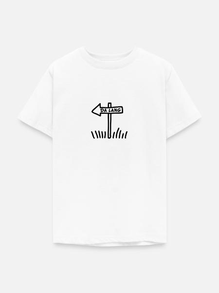 Da lang - Teenager T-Shirt - Weiß