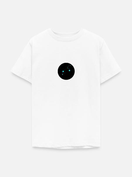 Sternzeichen Löwe - Teenager T-Shirt - Weiß