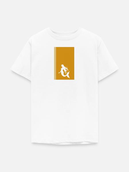 Seekuh Neptun - Teenager T-Shirt - Weiß