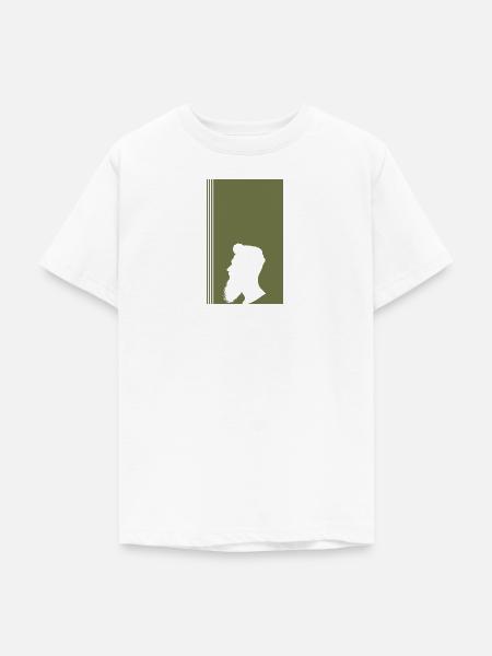 Gesichtsbehaarung Hipster Baertig - Teenager T-Shirt - Weiß