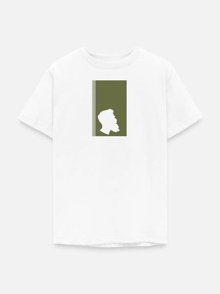 Bart Baertig Hipster - Teenager T-Shirt - Weiß