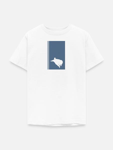 Wingsuit Gleiter - Teenager T-Shirt - Weiß