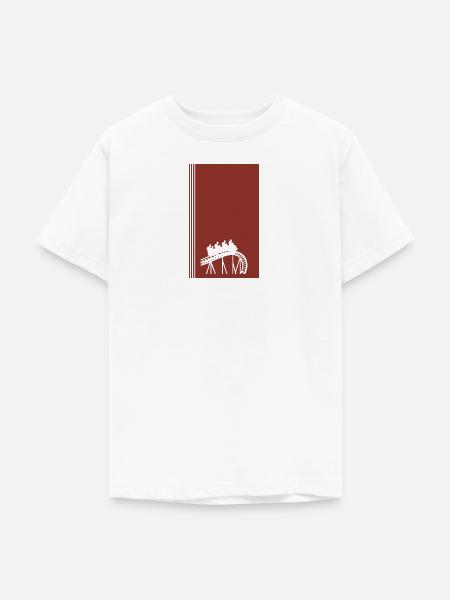 Rummel Kirmes Festzelt - Teenager T-Shirt - Weiß