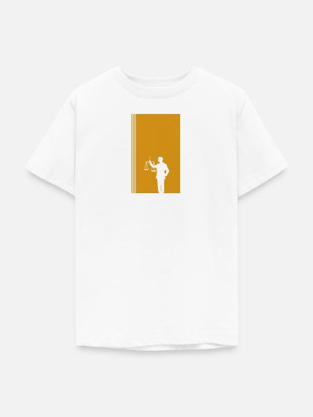 Anwalt Richter - Teenager T-Shirt - Weiß