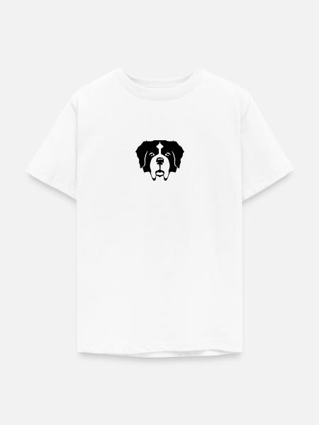 Bernhardiner - Teenager T-Shirt - Weiß