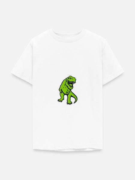 T-Rex - Teenager T-Shirt - Weiß
