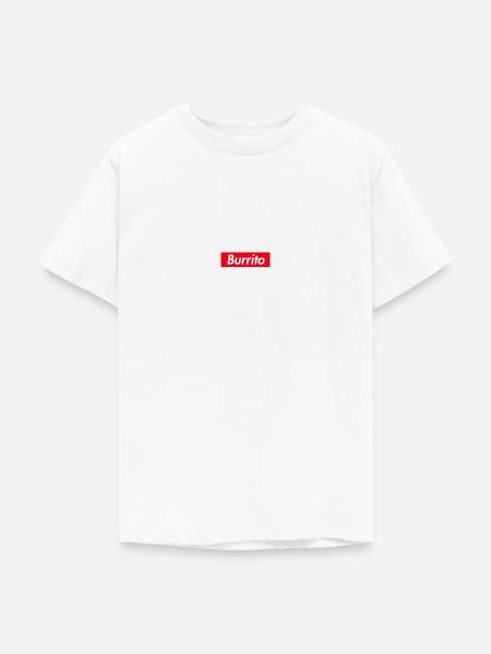Burrito - Teenager T-Shirt - Weiß