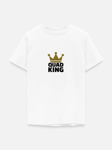 Quad - Teenager T-Shirt - Weiß