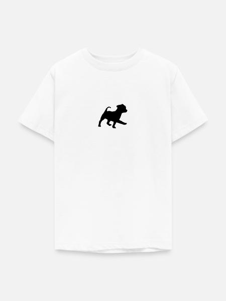 Hund, Hündchen - Teenager T-Shirt - Weiß