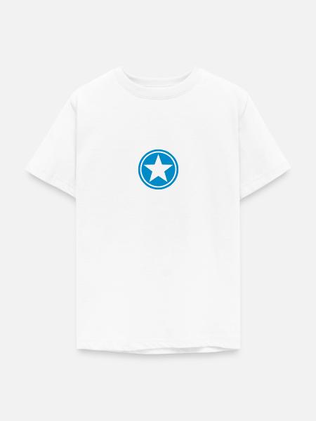 star - Teenager T-Shirt - Weiß
