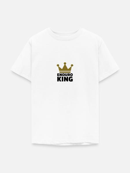 Enduro - Teenager T-Shirt - Weiß