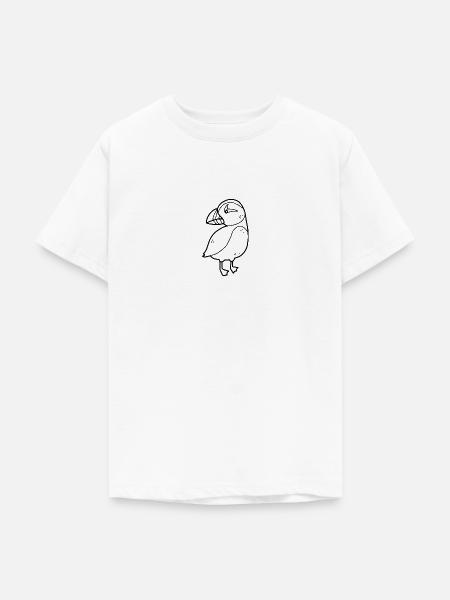 Papageitaucher Puffin - Teenager T-Shirt - Weiß