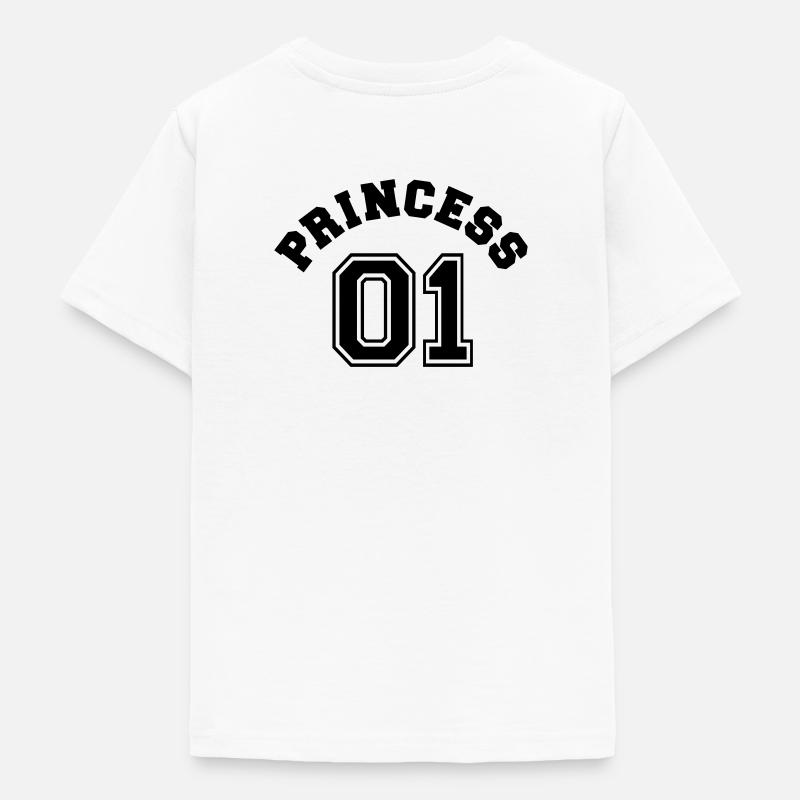 Princess 01 - T-shirt Ado - blanc