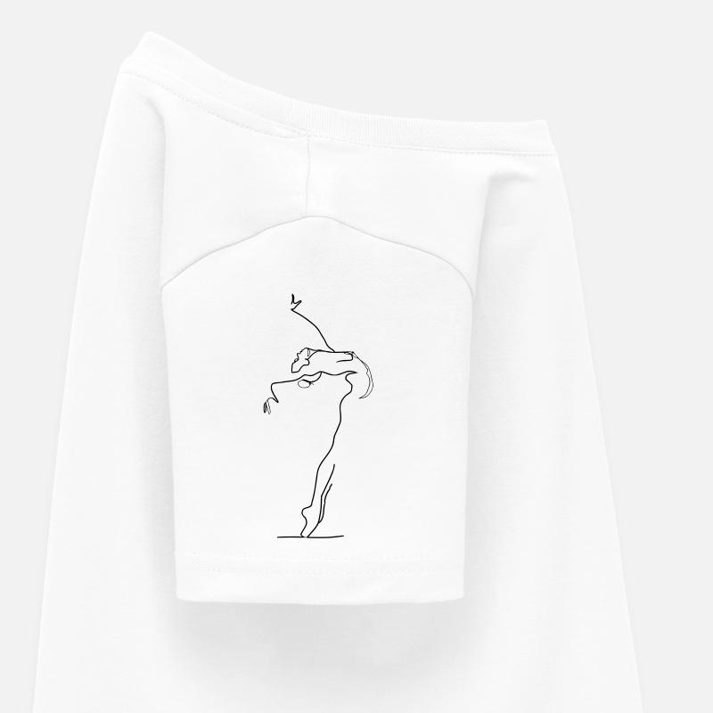 Danse - T-shirt Ado - blanc