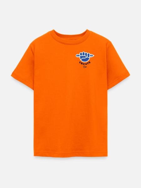 Schaffen! - Teenager T-Shirt - Orange