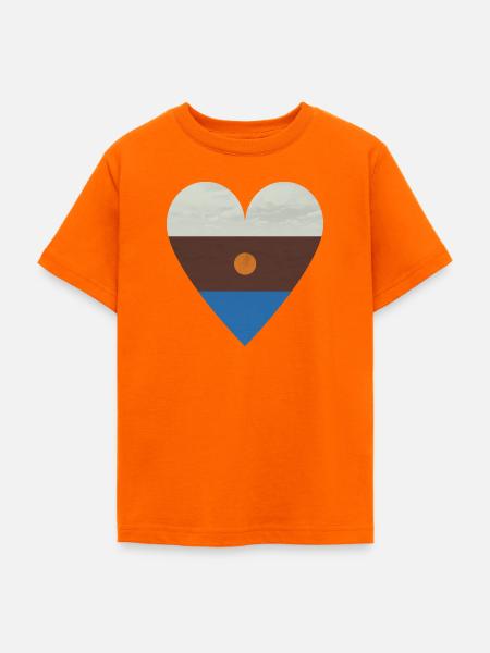 4 Elemente - Teenager T-Shirt - Orange