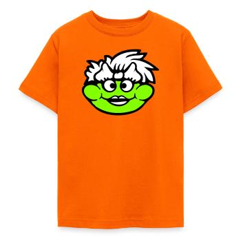 Frog Woman Pretty Toad Funny Female Girl - Teenage T-Shirt - orange - Front - AI Model Teenager Male dark (155cm)