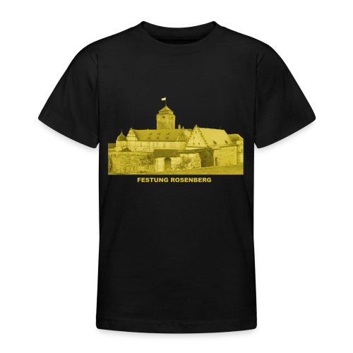 Festung Veste Rosenberg Kulmach Oberfranken Bayern - Teenager T-Shirt