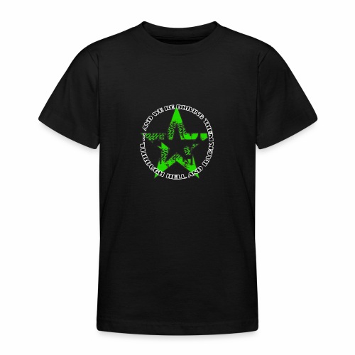 ra star slogan slime png - Teenager T-Shirt