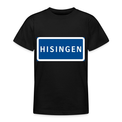 Vägskylt Hisingen - T-shirt tonåring