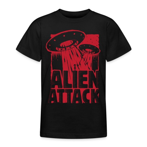 UFO Alien Attack - T-shirt Ado