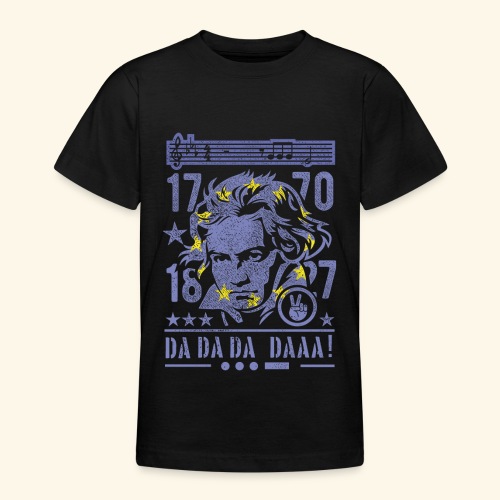 Beethoven Europa Design - Teenager T-Shirt