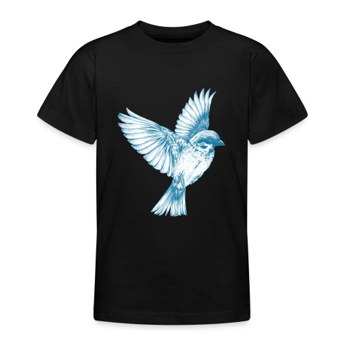 Vogel Bird Flügel - Teenager T-Shirt