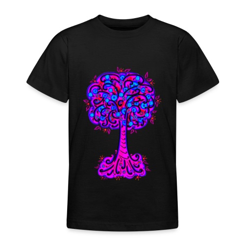Baum, Blüten, Wald, Wandern, Natur, Blumen - Teenager T-Shirt