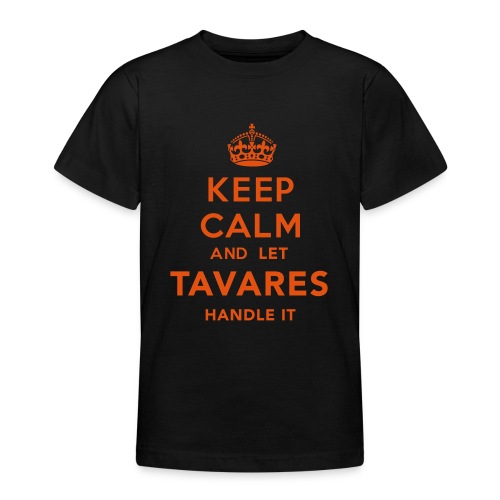 Keep Calm Tavares - T-shirt tonåring