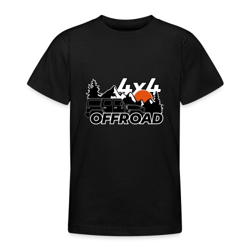 Offroad 4x4 Logo - Teenager T-Shirt