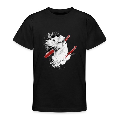 Dogo Argentino Design Vektor - Teenager T-Shirt