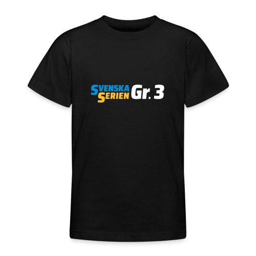 SSGr3 vit - T-shirt tonåring
